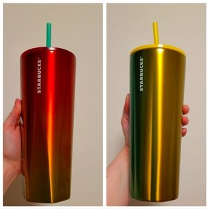 2 NEW SS Starbucks Tumbler Bundle